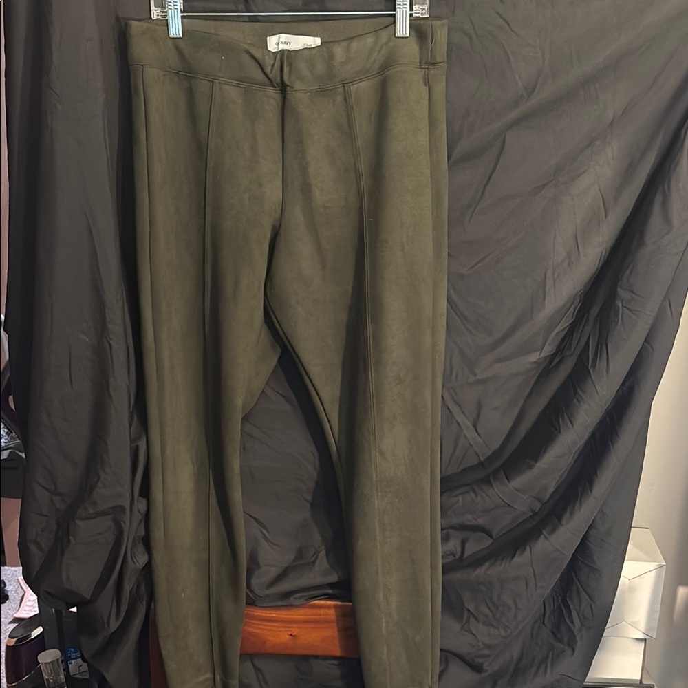 Old Navy Stevie Pant dark green